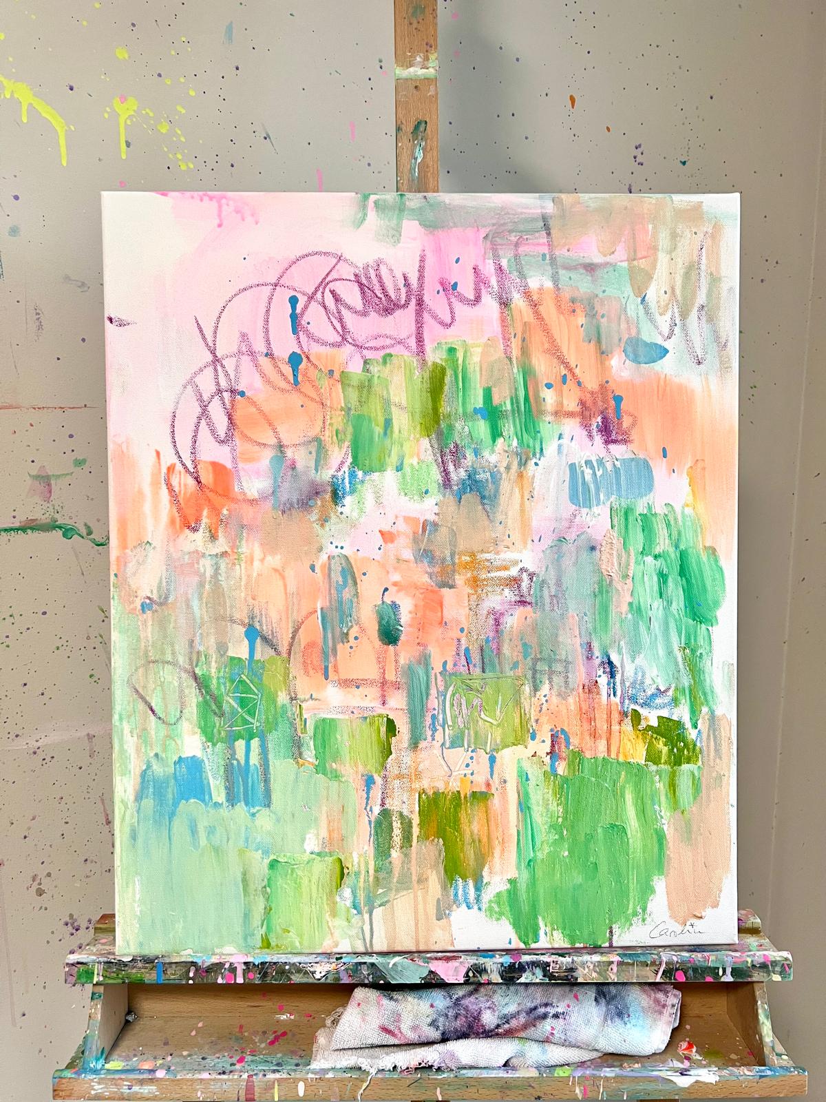 Bild auf Staffelei – Werk von Carolin Fröhlich