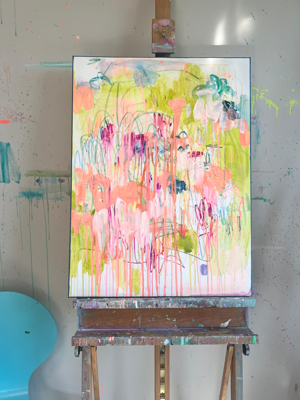 Bild auf Staffelei – Werk von Carolin Fröhlich