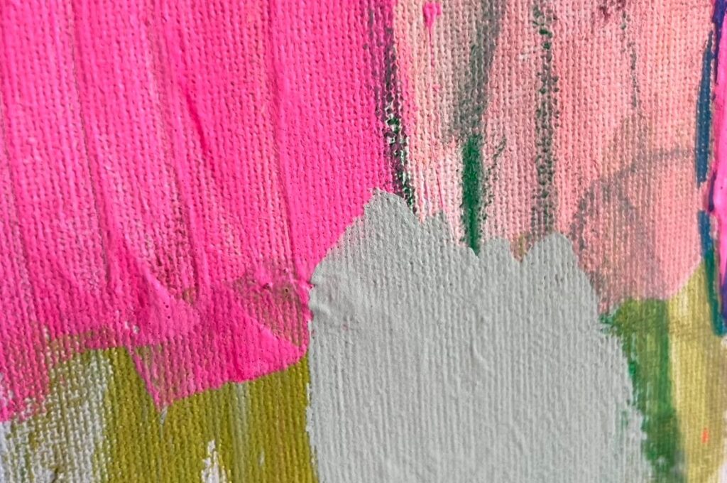 Makroaufnahme einer Bildstruktur