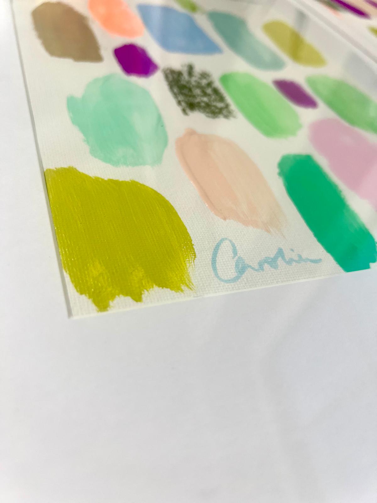 Makroaufnahme einer Bildstruktur