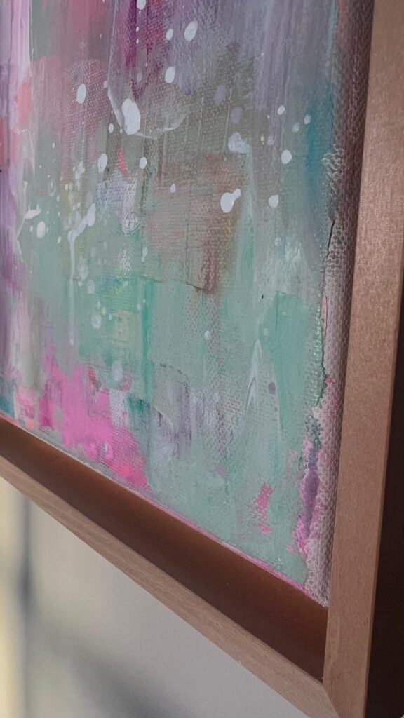 Makroaufnahme einer Bildstruktur