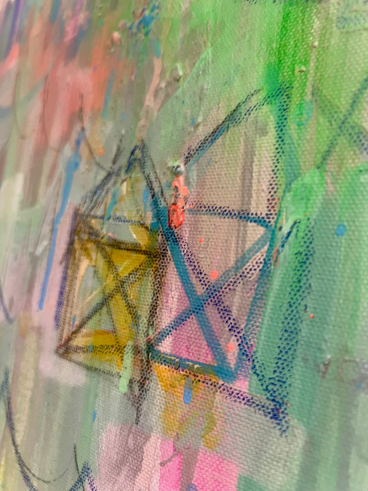 Makroaufnahme einer Bildstruktur